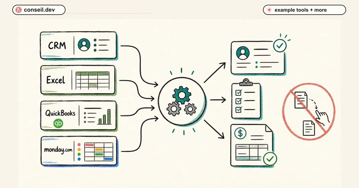 Connect Your Business Tools and Stop Manual Data Entry
